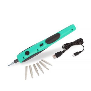 Odvijač akumulatorski (Li-Ion) 3.6V sa USB punjenjem, LED osvetljenje