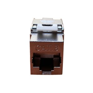 Modul RJ-45 STP kat. 8 Class I fully shielded (oklopljen) - kabl se spaja bez alata