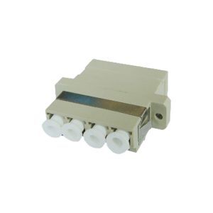 LC/LC multimode fiber quad adapter (4 x LC MM)