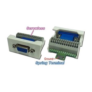 Uložak sa SVGA utičnicom - dim. 45x22.5mm (1M)