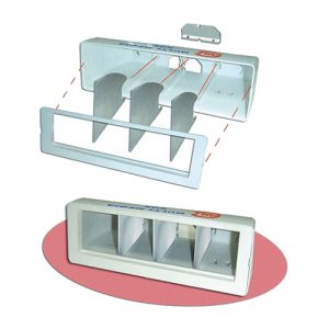 Kutija stona / nazidna plastična 208x100x62mm