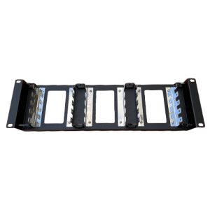 Nosač 19"/ 3U za 15 regleta Krone LSA 10-paričnih regleta