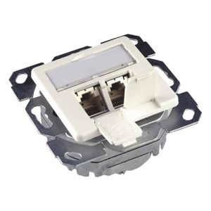 Telegärtner poklopac AMJ sa 2 RJ-45 kat. 6+ Ea500 Fully Shielded STP