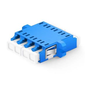 LC/LC singlemode/multimode fiber quad adapter (4 x LC SM/MM)